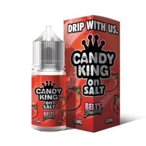 Strawberry Belts by Candy King on Salt E Juice 30ML