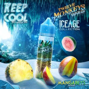 12 Monkeys Ice Age Mangabeys iced Ejuice 60ml