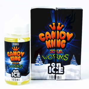 Sour Worms On Ice by Candy King E Juice 100ML