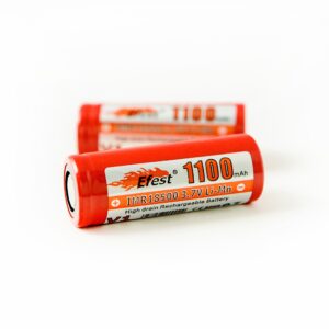 18490 IMR 1100mah Flat Top - Image 2