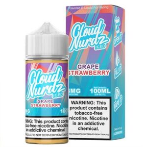 Grape Strawberry Iced Cloud Nurdz TFN E-Juice