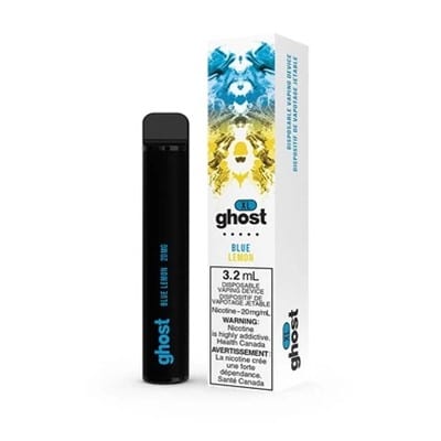 Blue Lemon Bold Nicotine Blend by Ghost XL Disposable