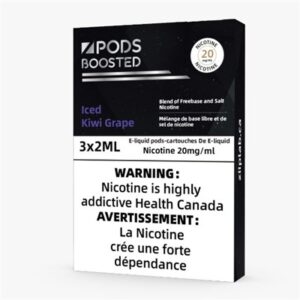 STLTH Pods Iced Kiwi Grape by Z Pods Boosted