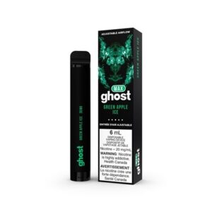 Green Apple Ice Bold Nicotine Blend by Ghost Max Disposable