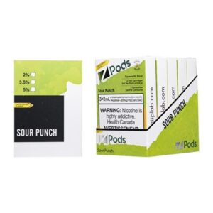 STLTH Sour Punch By Z Pods Supreme Nicotine Blend