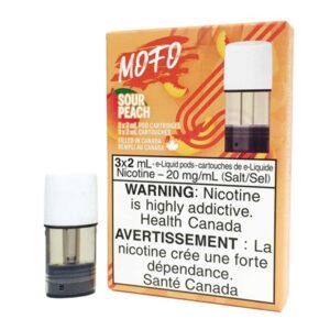 STLTH Pods Sour Peach Bold by Mofo