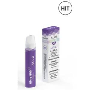 Grape Ice Allo Ultra Hit Disposable