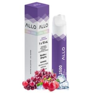 Grape Ice Allo Ultra 2500 Disposable Vape