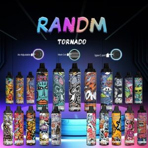 Blueberry Raspberry 6000 Puffs RandM Tornado Disposable Vape Device