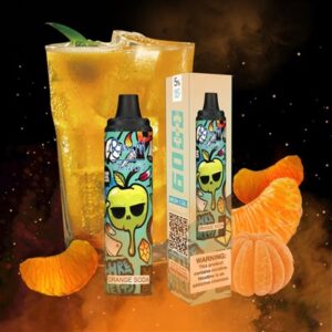 Orange Soda 6000 Puffs RandM Tornado Disposable Vape Device