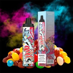 Skittles 6000 Puffs RandM Tornado Disposable Vape Device