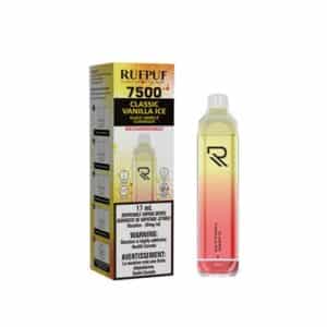 Classic Vanilla Ice RufPuf 7500 Disposable Vape