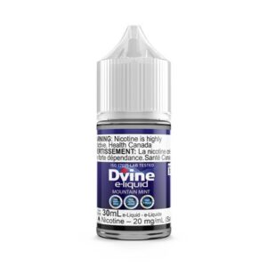 Mountain Mint Bold Salt E-liquid by Dvine