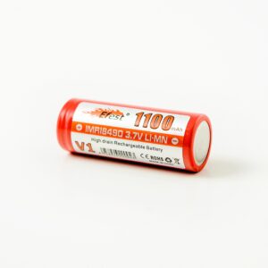 18490 IMR 1100mah Flat Top - Image 3