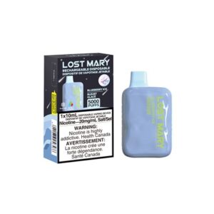 Blueberry Ice Lost Mary OS5000 Disposable Vape