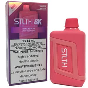 Lychee Melon Ice STLTH 8K Disposable Vape
