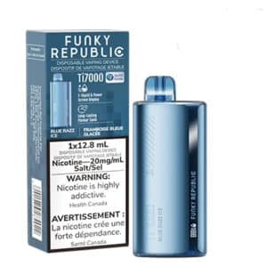 Blue Razz Ice Ti7000 Funky Republic Disposable Vape