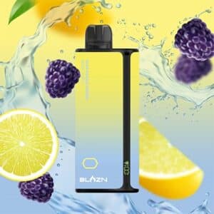 Blue Razzle Lemon 6000 Puff Blazn Disposable Vape
