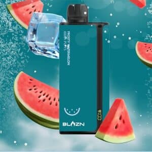 Frosty Watermelon 6000 Puff Blazn Disposable Vape
