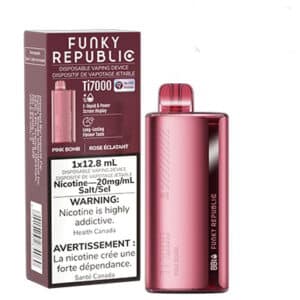 Pink Bomb Ti7000 Funky Republic Disposable Vape