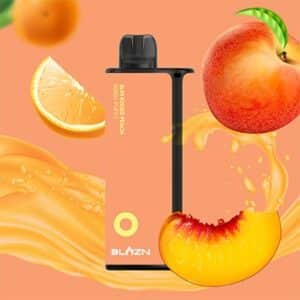 Sun Kissed Peach 6000 Puff Blazn Disposable Vape