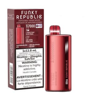 Watermelon Ice Ti7000 Funky Republic Disposable Vape