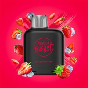Sic Strawberry Iced Pods Level X by Flavour Beast