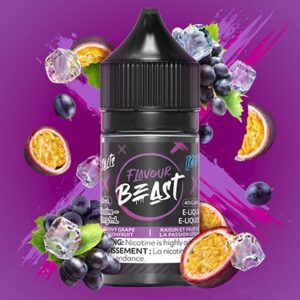 Groovy Grape Passionfruit Iced Flavour Beast Salts