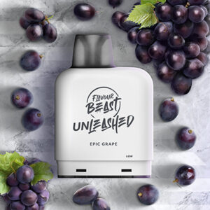 Epic Grape Iced Pods Level X by Flavour Beast Unleashed