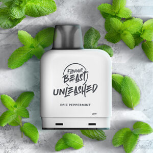 Epic Peppermint Iced Pods Level X by Flavour Beast Unleashed