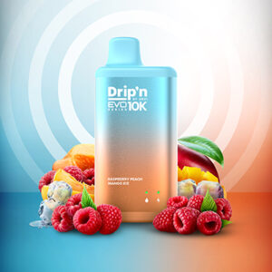 Raspberry Peach Mango Ice Drip'n EVO 10K Disposable By Envi