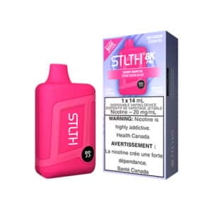 Cherry Grape Ice STLTH 8K Pro Disposable Vape