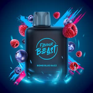 Bomb Blue Razz Pods Level X G2 by Flavour Beast Boost