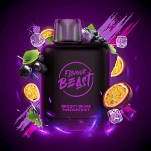 Groovy Grape Passionfruit Pods Level X by Flavour Beast Boost