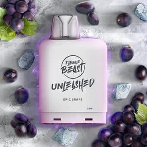 Epic Grape Iced Pods Level X G2  Boost by Flavour Beast Unleashed