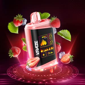 Strawberry Ice Kraze HD Mega Disposable Vape