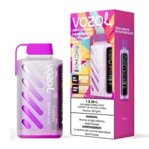 Cherry Berry Ice Gear Power 24K Puff by Vozol