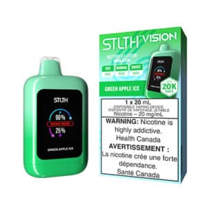 Green Apple Ice STLTH Vision Disposable Vape