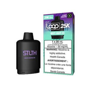 White Grape Ice Loop 25K Pod by STLTH