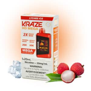 Lychee Ice Kraze HD Mega Disposable Vape