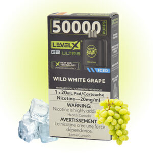 Wild White Grape Ice Pods Level X G2 Ultra by Flavour Beast