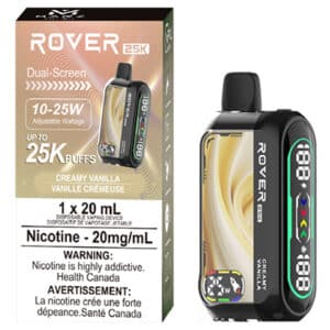 Creamy Vanilla Rover 25K by Marz Vapor Disposable Vape