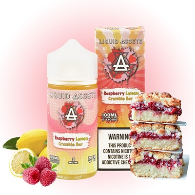 Raspberry Lemon Crumble Bar by Liquid Assets